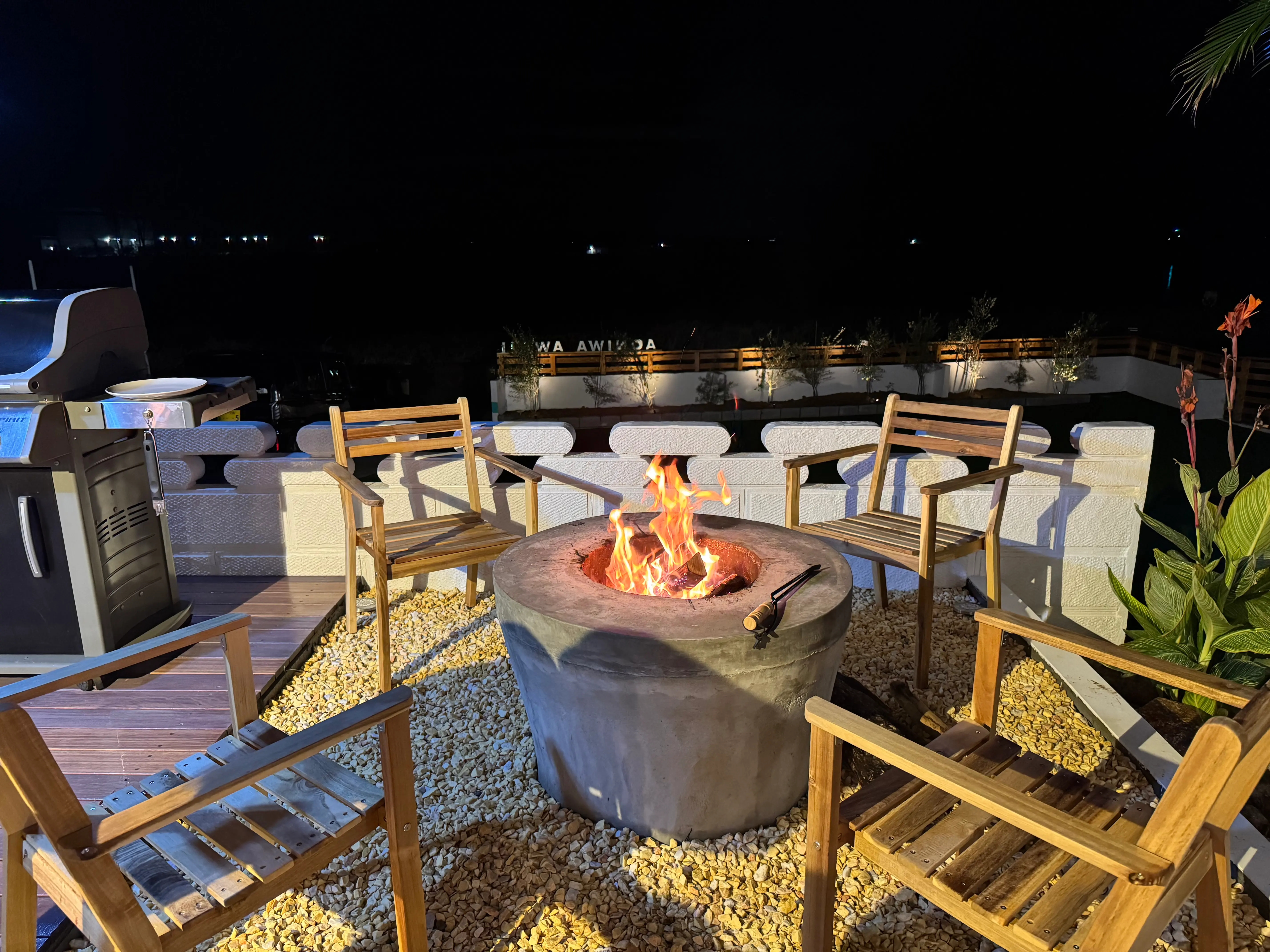 BBQ&焚き火スペース