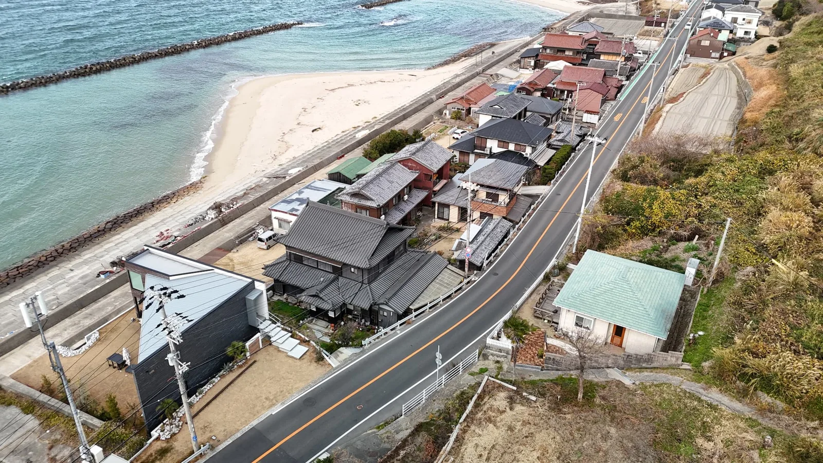 淡路島西海岸 尾崎 オーシャンビュー平屋 外観2