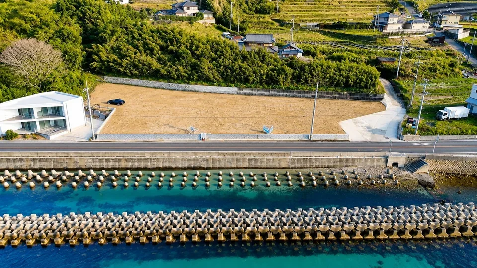 淡路島西海岸・淡路市野島江崎｜海を一望する大型売土地