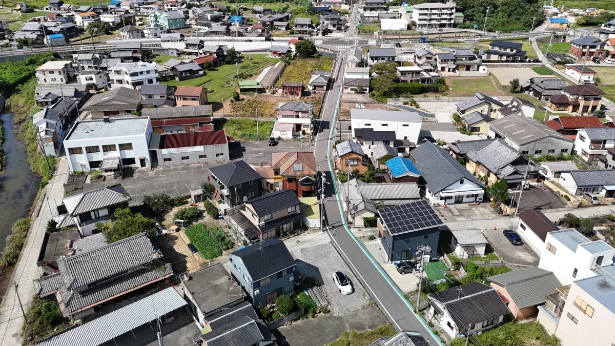淡路市生穂1566-3：生穂の街並みと周辺環境