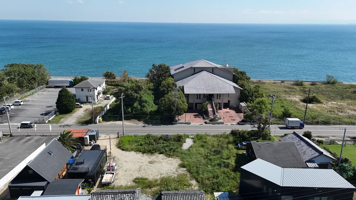 洲本市安乎町平安浦｜国道28号沿い・約263坪の事業用地