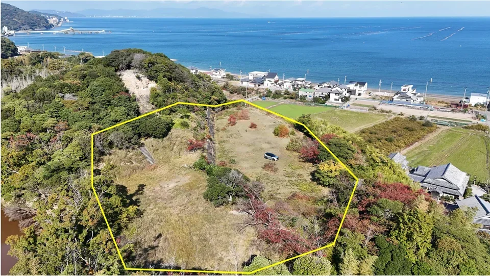 洲本市由良｜海が見える概測約2,961坪の高台土地