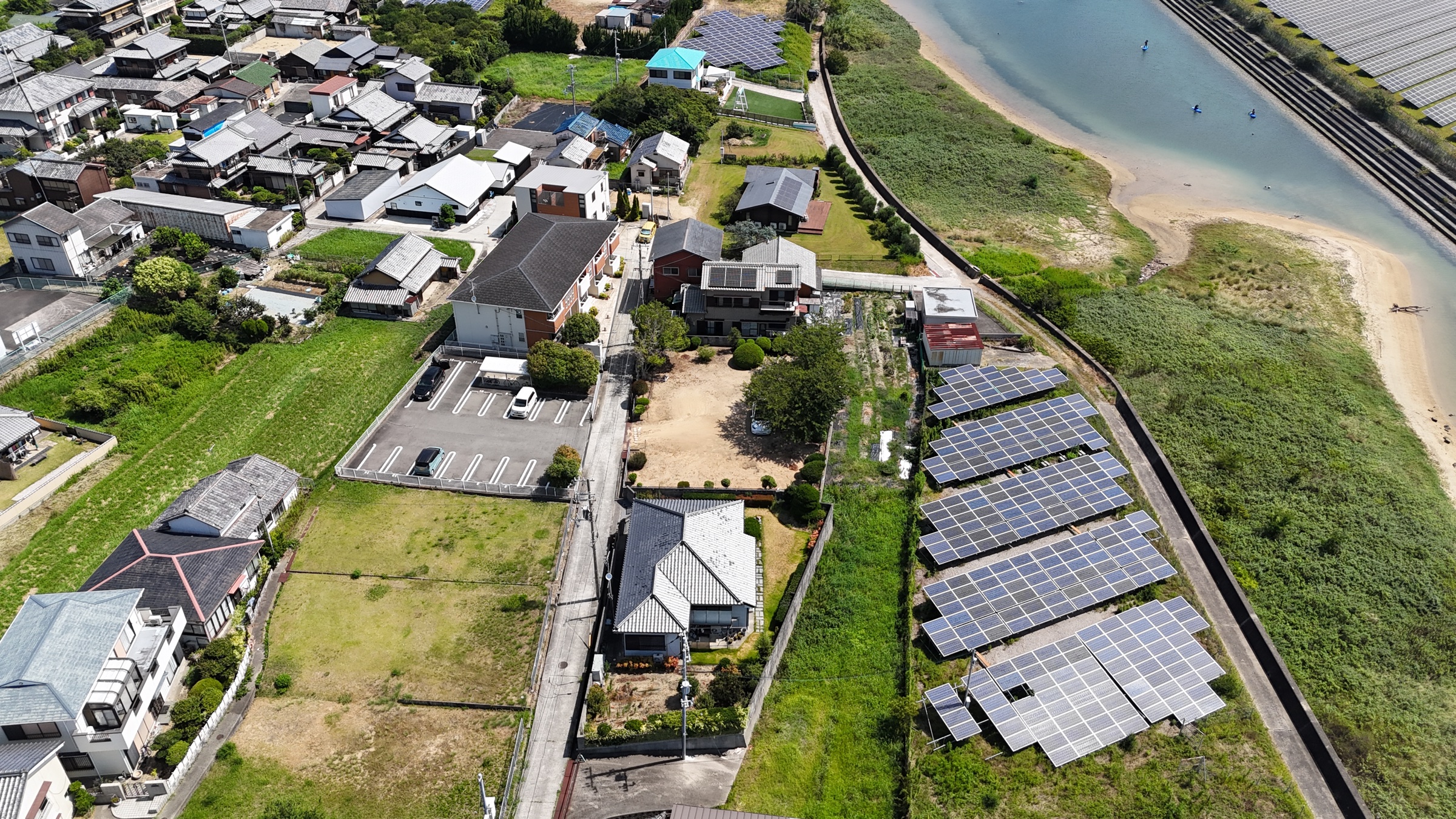 淡路市生穂 売土地と海岸