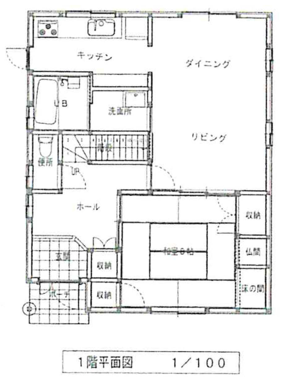 間取り図（1階）