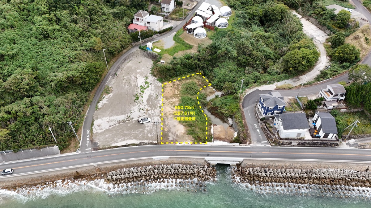 淡路島西海岸・淡路市江井 オーシャンビュー土地