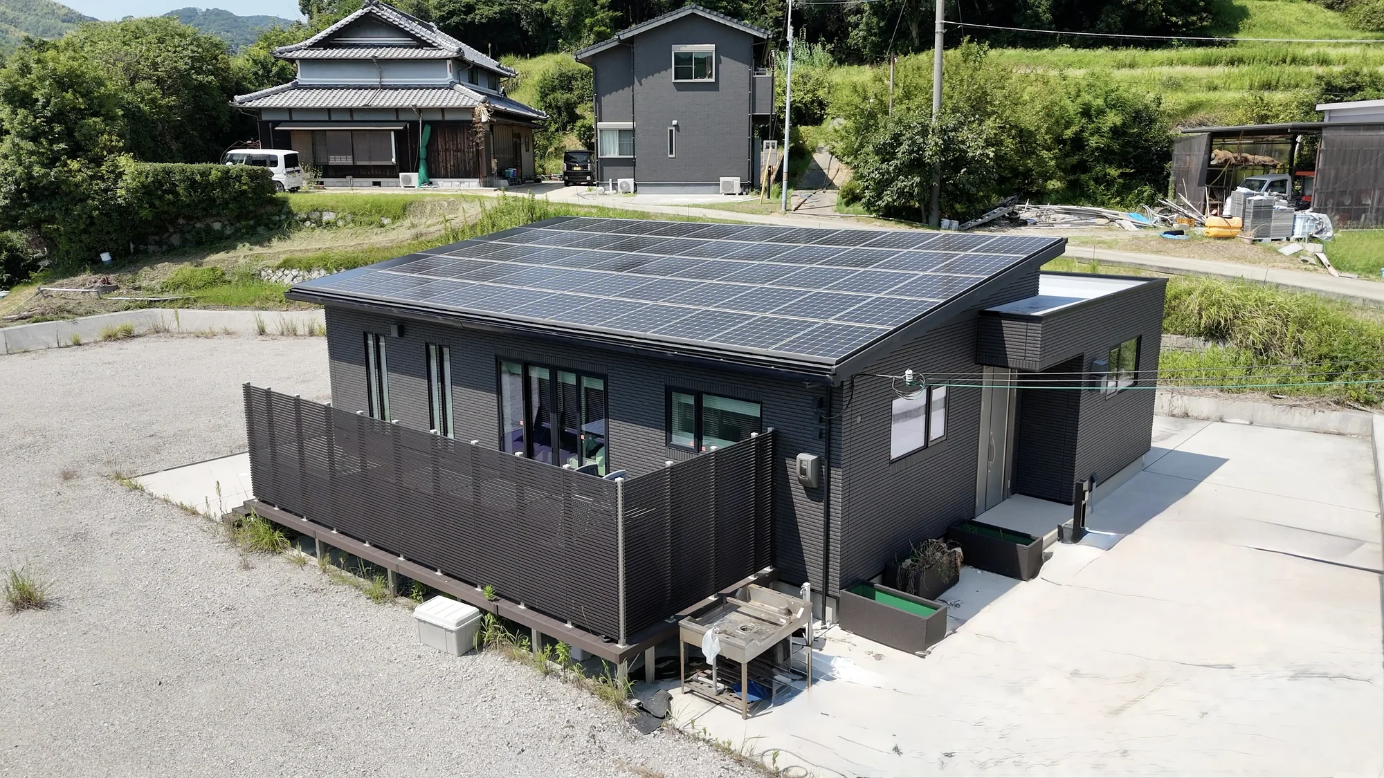 淡路市大谷488ほか 一条工務店施工の築浅平屋と約258坪の敷地