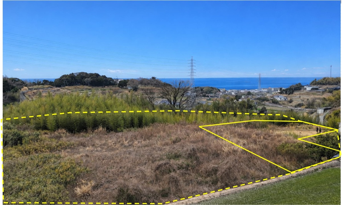 淡路市浅野南1141 約1200坪の売土地（成約済）