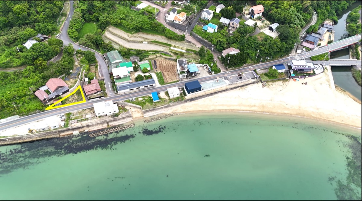 淡路島西海岸・淡路市草香北 オーシャンビュー土地（成約済）
