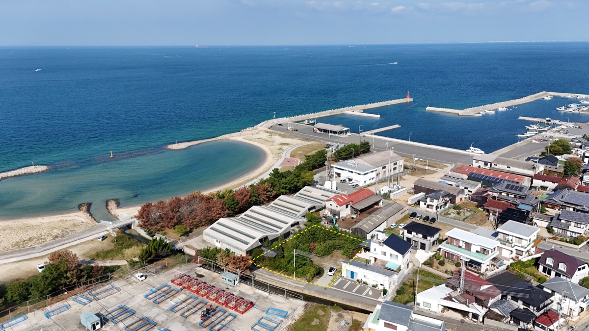 淡路島西海岸・淡路市尾崎 ビーチ近くの土地（成約済）