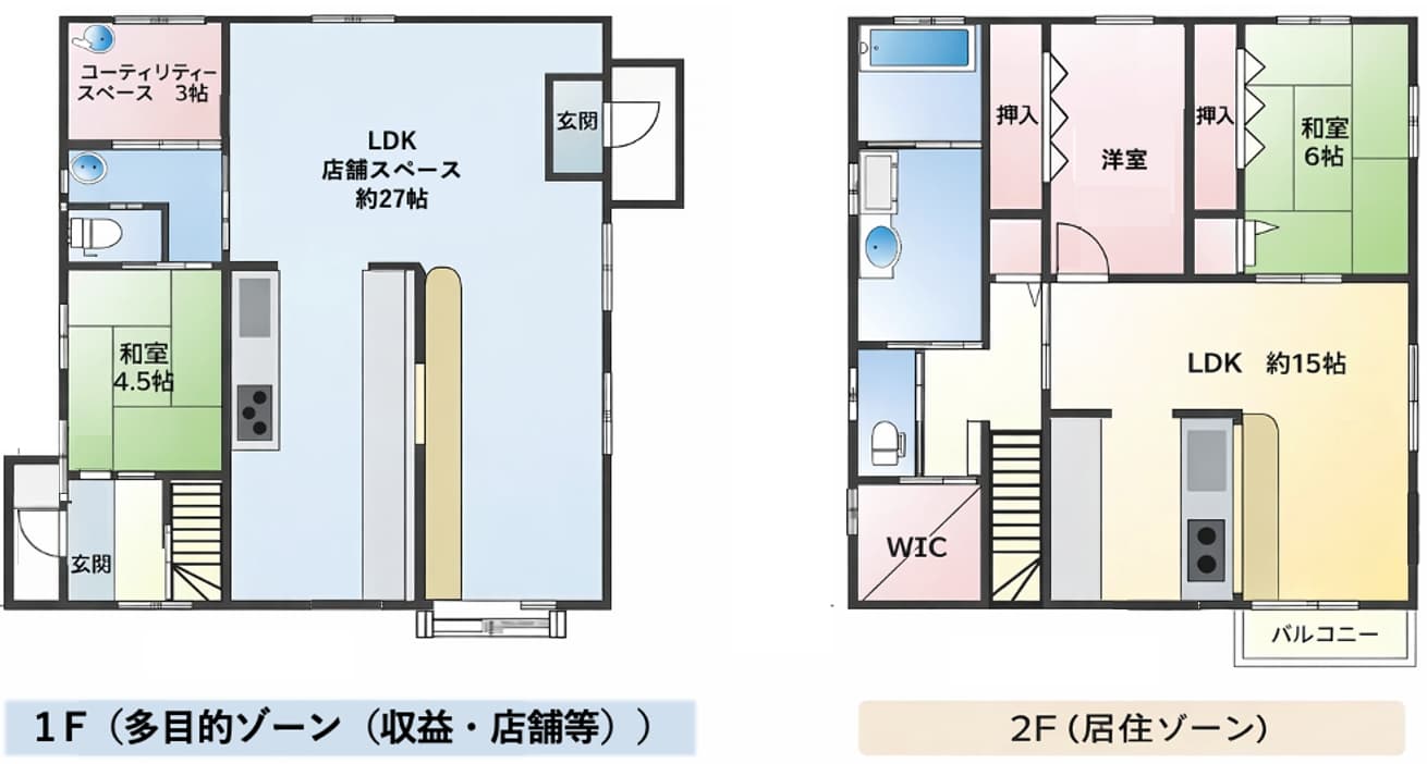 淡路市浦73 間取り図